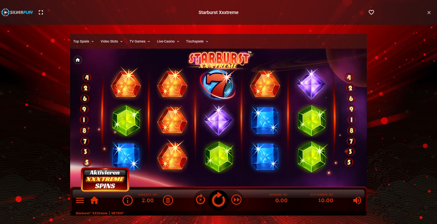 Internationale Online Casinos spielen