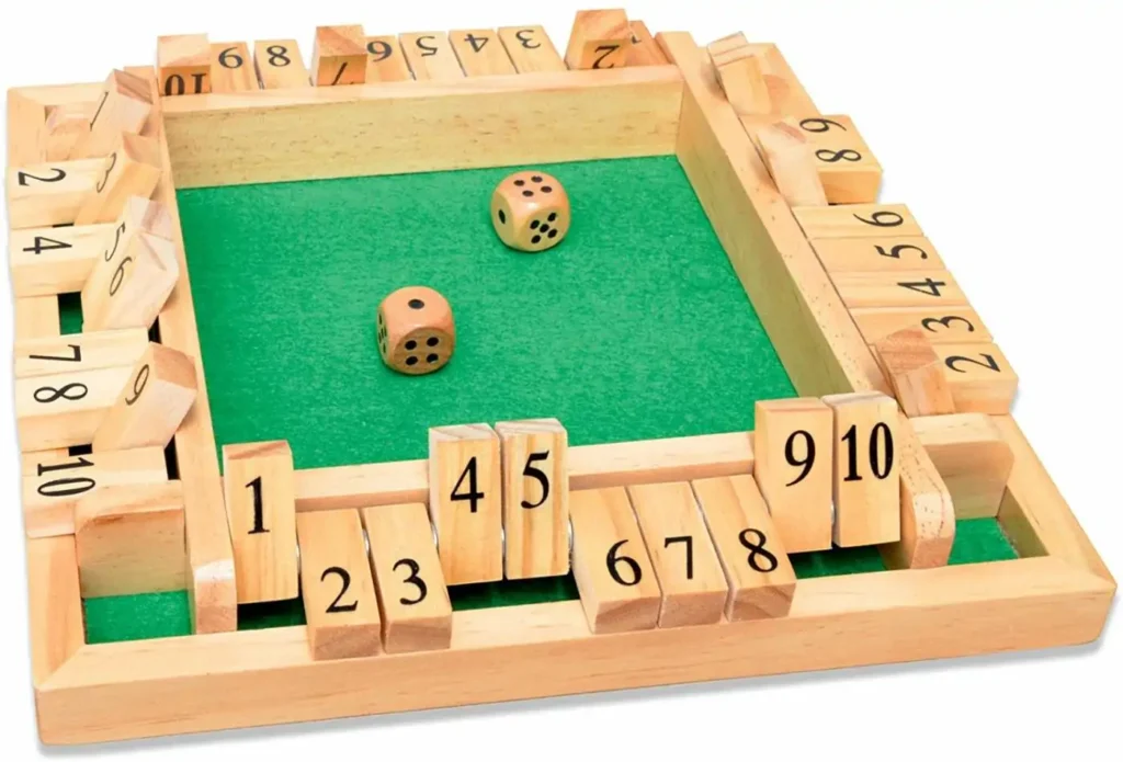 Shut the box Würfelspiele
